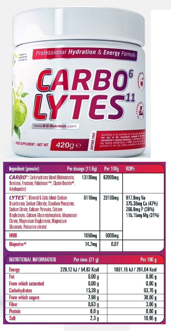 CARBO6-LYTES11 (420gr)